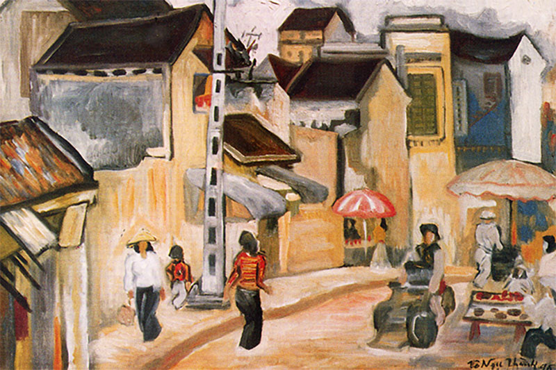 Vietnamese oil paintings - Vietnamese Fine Arts 