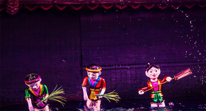 Vietnamese water puppetry - Vietnamese theater arts
